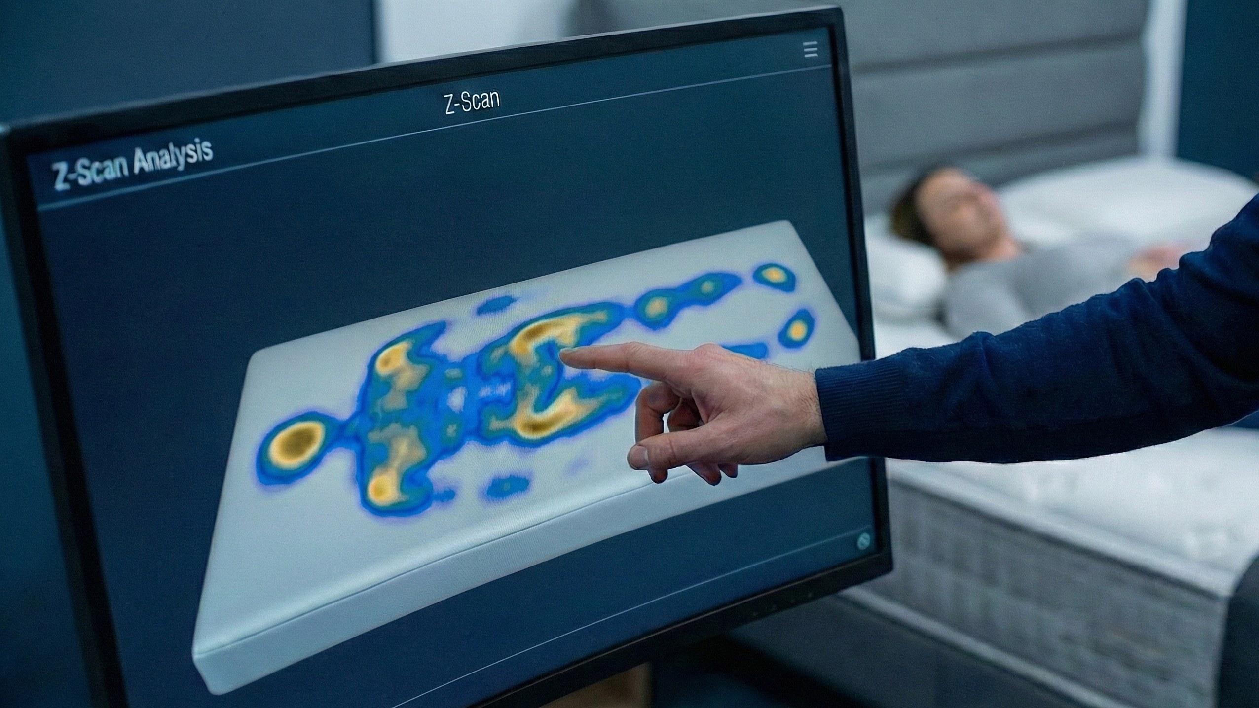 Z Scan real-time pressure mapping analysis